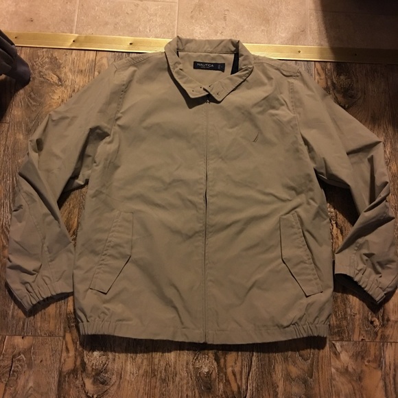 Nautica Other - NAUTICA KHAKI BOMBER JACKET